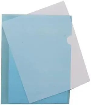 9 x 11 1/2 Blue Plastic Sleeve - 120 per pack