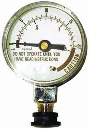 National Presto 85729 Steam Pressure Gauge with Adapter