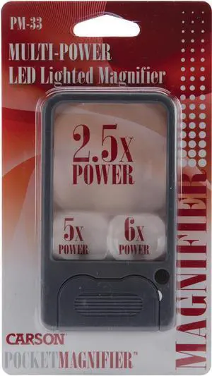 Lighted Pocket Magnifier-