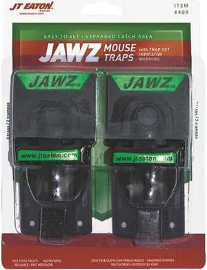 JT EATON 409 Mouse Trap,7-1/2 In. L,5-1/4 In. W,PK2