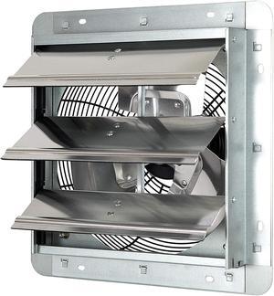 iLIVING 12 Inch Variable Speed Shutter Exhaust Fan, Wall-Mounted, 960 CFM, 1400 SQF Coverage Area (Power Cord Not Included)