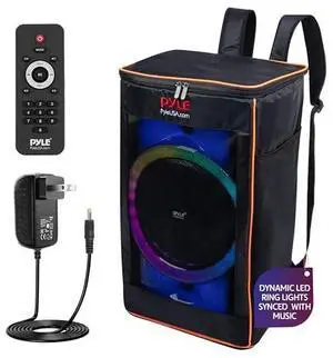 Pyle Audio Large Bluetooth Party Speaker - Big Bluetooth Speaker with True Wireless Stereo System - Enjoy Powerful Bass and Clear Treble - Big Speaker with Carry Bag - PPHP1979BG - 160W