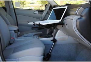 Mobotron MS-426 Standard Car iPad Notebook Laptop Mount + Mobotron SS-104 Screen Stabilizer