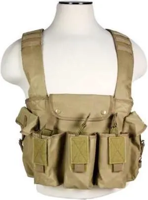 NcSTAR Vism AK Chest Rig, Tan #CVAKCR2921T