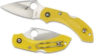 Spyderco Dragonfly 2 Folder 2.25 in H1 Plain Yellow FRN Hndl Spyderco Dragonfly 2 Folder 2.25 in H1 Plain Yellow FRN Hndl