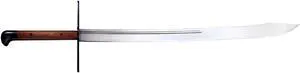 COLDSTEEL 88GMS COLD STEEL GROSSE MESSER WITH LEATHER SCABBARD