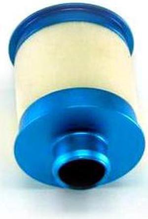 04103b Blue Aluminum caped air filter