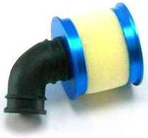 04104b Blue Capped aluminum air filter with element