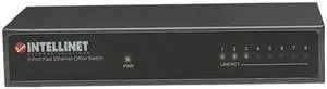 Intellinet 8-Port Fast Ethernet Office Switch, Desktop Size, Metal, IEEE 802.3az (Energy Efficient Ethernet)