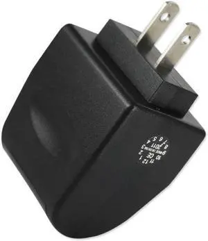 REIKO AC To DC Adapter 500 MA, Black