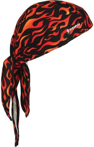 Ergodyne 150-12485 Chill-Its 6615 High Performance Dew Rag Flames