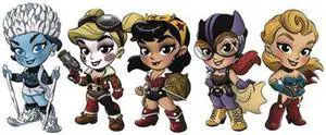 DC Bombshells Series 2 Mini Figure (One Random Figure) DC Bombshells Series 2 Mini Figure (One Random Figure)