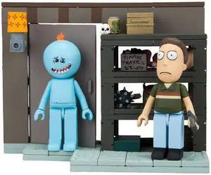 Rick and Morty Smith Garage Rack Small Construction Set