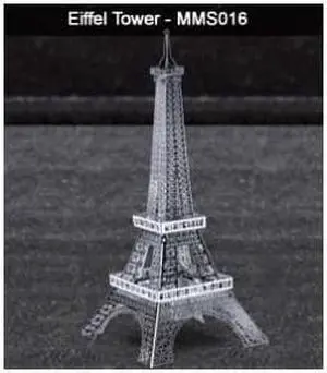 Metal Works The Eiffel Tower 3D Laser Cut Model Marvel