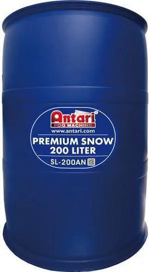 Antari SL-200AN | Premium Snow Fluid - 52.8 Gal | Longer-Lasting Snowflakes, No Residue