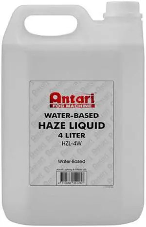 Antari HZL-4W Water Based Haze Fluid (4 Liter)