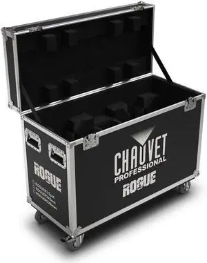 CHAUVET DJ 2-Fixture Road Case for Maverick Force S/1 Spot, S/2 Profile, Black