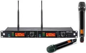 JTS UF-20R/JSS-20 | Dual Handheld Wireless Mic System