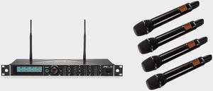 JTS R-4/JSS-4B | 4 Mic Wireless System w/ Dynamic Capsules