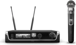 LD Systems U504.7 HHD | Wireless Handheld Mic System | 470490 MHz with OLED Display
