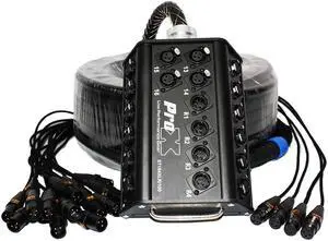 ProX XC-SB164XLR100 | 100ft 16x4 Snake XLR