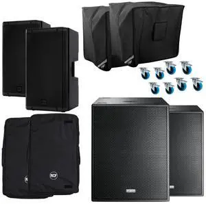 RCF ART 945A Pack with FBT Subs