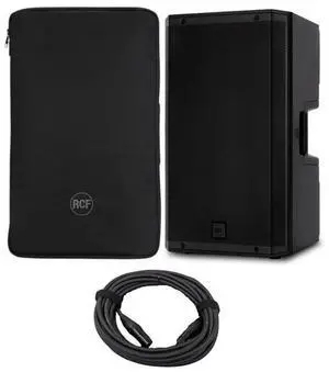 RCF ART 935A with Cover and XLR Cable