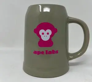 Ape Labs Bier Stein | 700ml Ceramic Mug