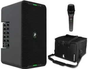 Mackie ShowBox Combo | Battery Speaker, Bag, Mic Mackie ShowBox Combo | Battery Speaker, Bag, Mic