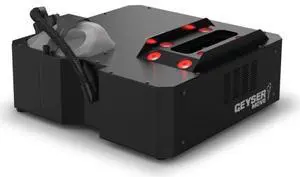 Chauvet DJ Geyser Move | Dynamic Fog Machine with Motorized Nozzle and RGB+UV LEDs