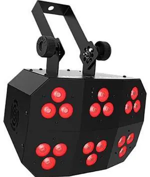 Chauvet DJ Wash FX Hex ILS | Hex LED Wash, Blinder & Chase | 6-Zone Effects with ILS & DMX Control
