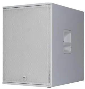 RCF SUB 18 AX W | 18in -135dB - DSP | Active White Subwoofer with Built-in DSP and Bluetooth