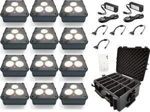 Ape Labs Maxi 2+ ProX Pack Grey | 12x Lights, Remote, Chargers, ABS Case -IP65 Ape Labs Maxi 2+ ProX Pack Grey | 12x Lights, Remote, Chargers, ABS Case -IP65