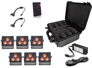 Ape Labs Maxi 2+ ABS Pack Grey | 6x Lights, Remote, Charger, ABS Case -IP65 Ape Labs Maxi 2+ ABS Pack Grey | 6x Lights, Remote, Charger, ABS Case -IP65