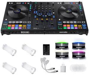 Rane Four DJ Controller w/ Lighting Package Rane Four DJ Controller w/ Lighting Package