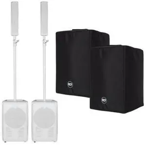 RCF Evox J8 Column Array System Package with Covers (White) RCF Evox J8 Column Array System Package with Covers (White)