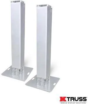 ProX KT-SQ656TOTEMTCX2 | 6.56ft K-Truss Totem Kit | Pair with White Scrims ProX KT-SQ656TOTEMTCX2 | 6.56ft K-Truss Totem Kit | Pair with White Scrims