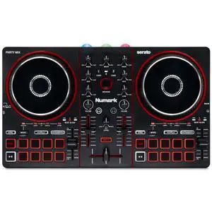 Numark Party Mix III | Built-In LED Light Show | 2-Deck DJ Controller with Stems Numark Party Mix III | Built-In LED Light Show | 2-Deck DJ Controller with Stems