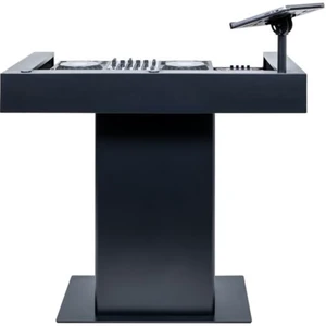 Headliner HL30000 | Malibu Black Podium-Style DJ Booth | 18U Rack with Transport Bags Headliner HL30000 | Malibu Black Podium-Style DJ Booth | 18U Rack with Transport Bags