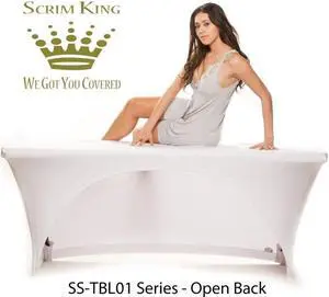 Scrim-King SS-TBL01-W Table Scrim