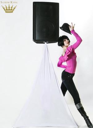 Scrim-King SS-SPK-W Speaker Stand Scrim