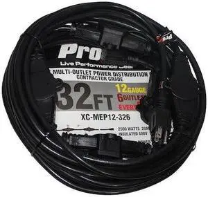 ProX XC-MEP12-326 (32ft 6 Outlet Extension Cord)