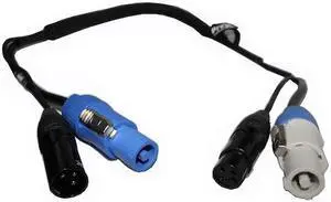 ProX XC-PWC14-DMX10 (10ft DMX + PowerCon Combo Cable)
