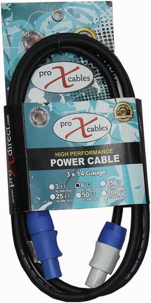 ProX XC-PWC14-06 (6ft Powercon to Powercon Cable)