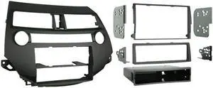 METRA 99-7874 SINGLE / DOUBLE DIN INSTALL KIT ON 2008 - 09 HONDA ACCORD VEHICLES
