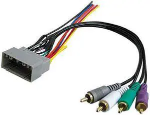 BEST KIT BHA6503 CHRYSLER DODGE JEEP 2002 - 06 AMP INTEGRATION CAR RADIO HARNESS