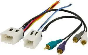 BEST KITS BHA7551 1995 TO 2007 NISSAN AMP INTEGRATION AFTERMARKET RADIO HARNESS