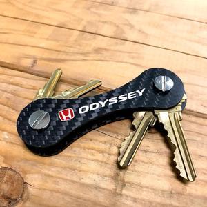 Honda Odyssey Real Carbon Fiber Key Organizer Holder Key Chain