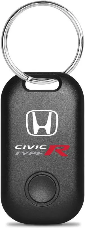 Honda Civic Type-R Black Cell Phone Bluetooth Smart Tracker Locator Key Chain for Car Key, Pets, Wallet, Purses, Handbags
