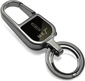 Lincoln MKT Black Snap Hook LED Light Metal Key Chain